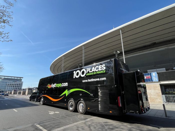 Autocar double étage 100 places