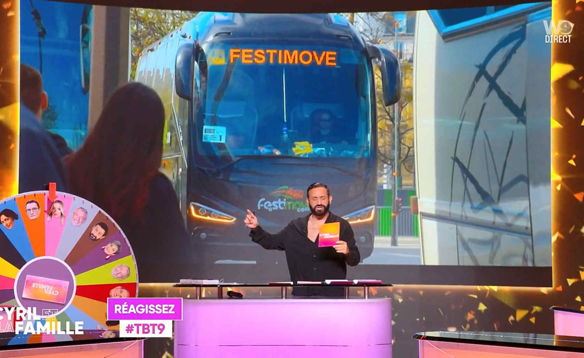 Passage TV des Autocars Festimove sur W9 dans Tout beau Tout Neuf